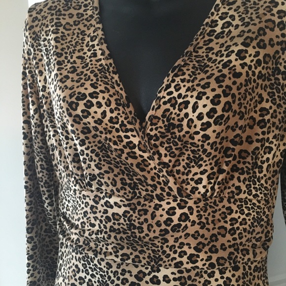 🧸 leopard-print dress - Picture 2 of 4